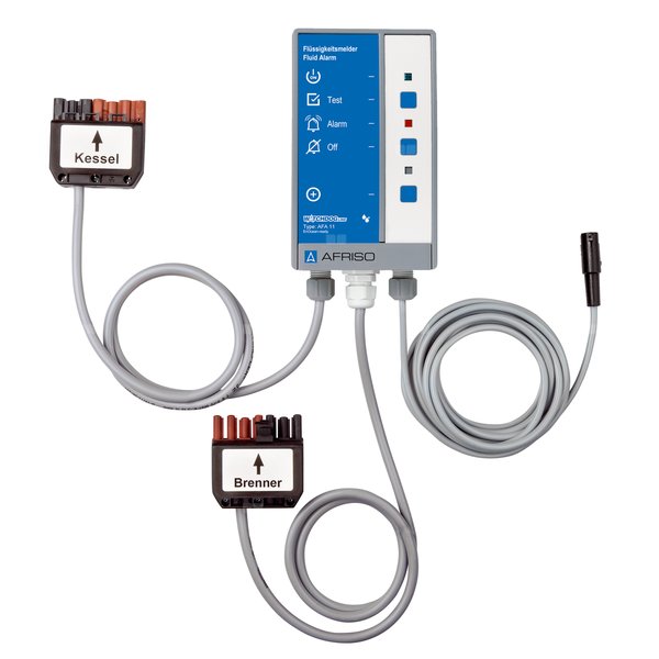 Detektor wycieku cieczy AFA 11 z funkcją wyłączenia palnika, 230 V AC