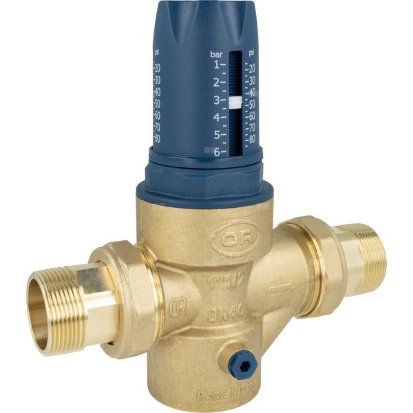 Reduktor ciśnienia wody BPR 425 z siatką filtracyjną, półśrubunki R1 1/2", 1 - 6 bar