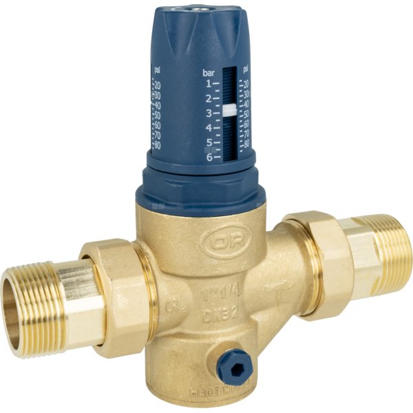 Reduktor ciśnienia wody BPR 424 z siatką filtracyjną, półśrubunki R1 1/4", 1 - 6 bar