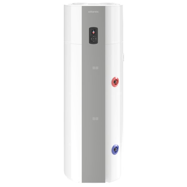 EXPLORER 270 WiFi COIL R290 Stojący termodynamiczny ogrzewacz wody z grzałką elektryczną i wężownicą 1,2 m2, pojemność 270 l, moc 1,8 kW