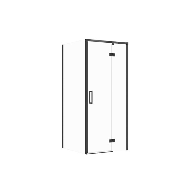 SET B853 KABINA LARGA ZAWIAS PRAWA CZARNA 80X80X195 SZK TRANS WIR