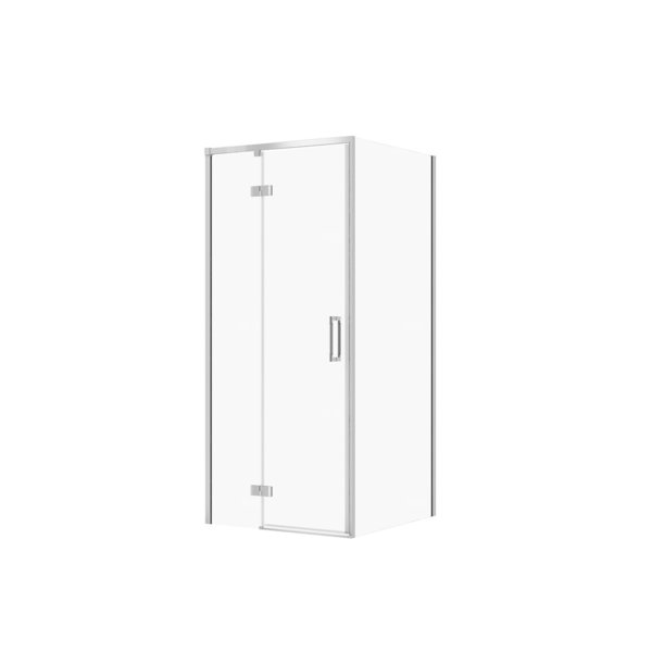 SET B852 KABINA LARGA ZAWIAS LEWA CHROM 90X90X195 SZK TRANS WIR