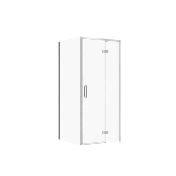 SET B849 KABINA LARGA ZAWIAS PRAWA CHROM 80X80X195 SZK TRANS WIR