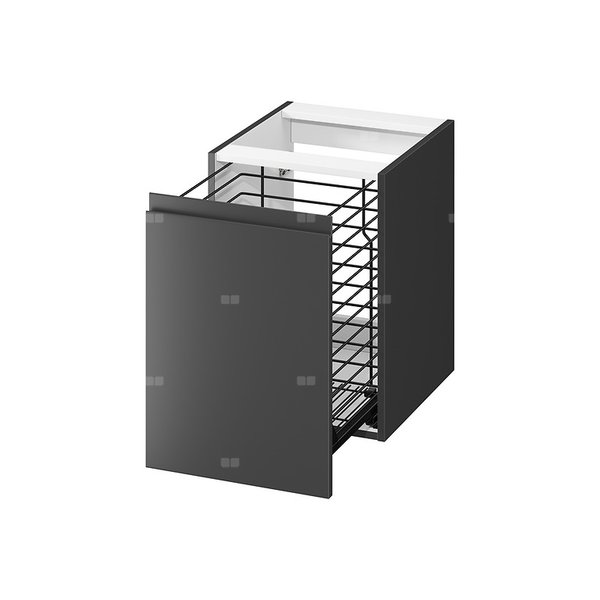 SZ. Z KOSZEM NA PRANIE MODUO 40 ANTRACY ZM FSC MIX70% SGSCH-COC-007574