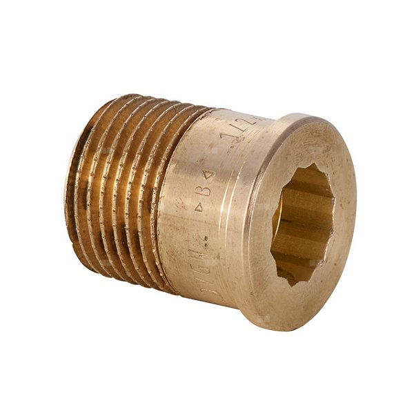 Część śrubunku z uszczelką CONEX BÄNNINGER 4371 G, brąz, 1 1/2'' x 2'' (GZ x końcówka wtykowa)