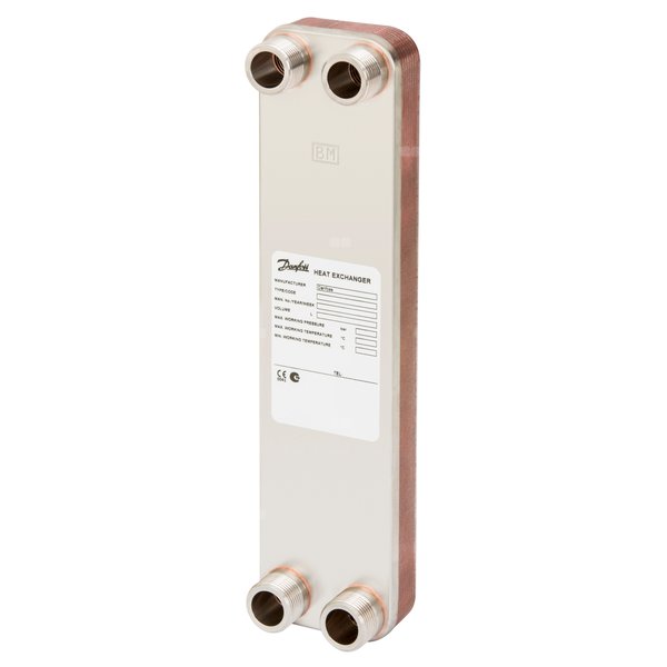 Wymiennik ciepla 1-stopniowy XB05M XB05M-1-70 PN25 G3/4, plyt: 70