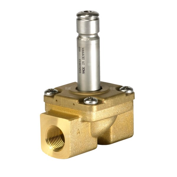 Zawór elektromagnetyczny EV225B, Funkcja: NC, G, 3/8, 2.200 m³/h, PTFE