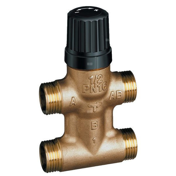 Zawór regulacyjny VZL 4 PN16 15/0,25 4-drogowy, grzybkowy, króćce gładkie