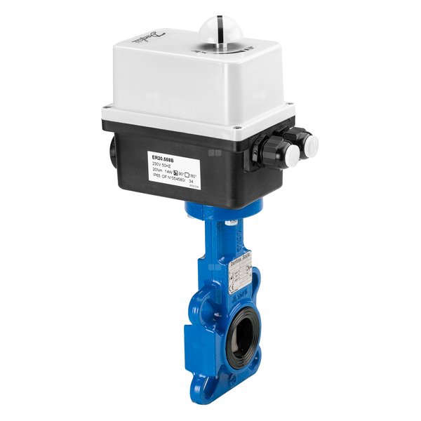 Przepustnica VFY-WA PN16 DN200 CI/SS/EPDM 230V
