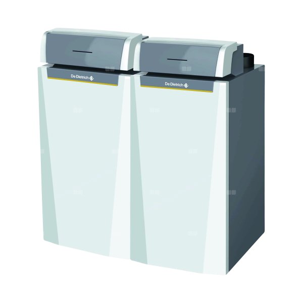 Zestaw kaskadowy tyłem do siebie DE DIETRICH RG, maksymalna ilosć urządzeń: 1xC240-160+1xC240-200