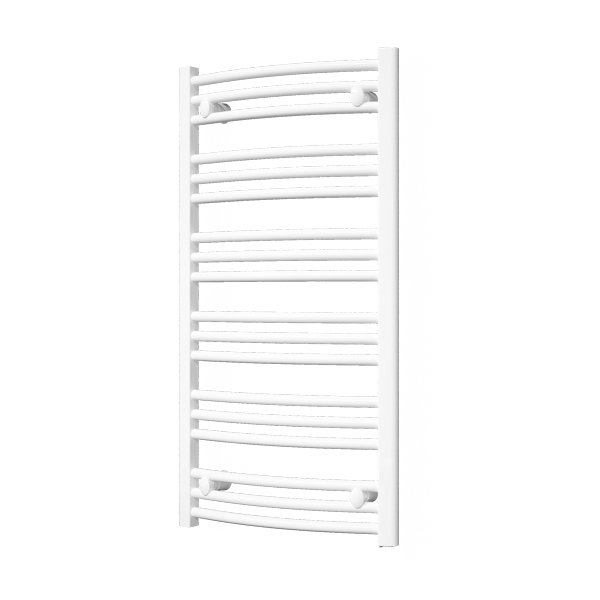 Grzejnik drabinkowy ENIX DT, wym. 1154 x 500 mm, kolor biały, moc 524W