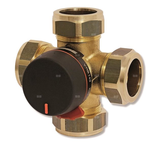 Zawór obrotowy czterodrogowy ESBE VRB143 25-6,3 CPF 28 MM, DN 25