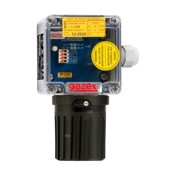 Detektor CO2, 05/1,5 %v/v, sensor IR, ekonomiczny (czarna osłona sensora), NIE współpracuje z MS o innej kalibracji