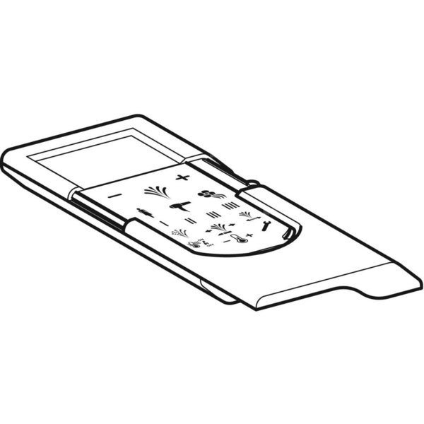 Pilot zdalnej obsługi do Geberit AquaClean 8000plus