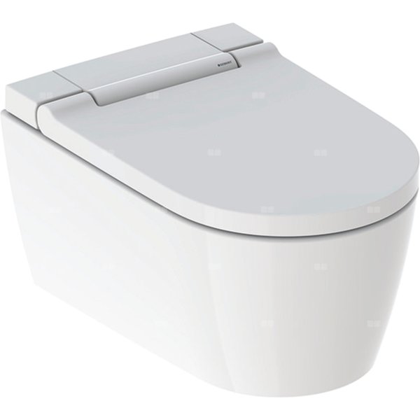 Urządzenie WC z funkcją higieny intymnej Geberit AquaClean Sela, wisząca miska WC: Miska ustępowa: biały / KeraTect, Panel dekoracyjny: biały