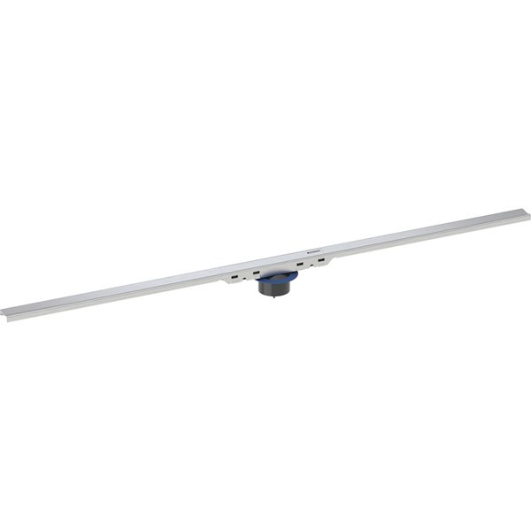 Odpływ liniowy Geberit CleanLine50: L=30–130cm, Rama: czarny chrom / szczotkowana, powlekana, Powierzchnia: czarny chrom / szczotkowana, powlekana