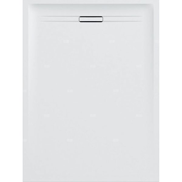 Brodzik prostokątny Geberit Sestra: 120x80x4cm, Biały / Struktura łupka