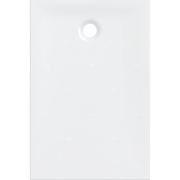 Brodzik prostokątny Geberit Nemea: 120x80x3.5cm, Biały / Błyszczący