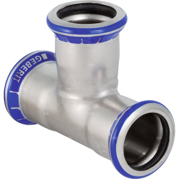 Trójnik GEBERIT Mapress Edelstahl równoprzelotowy stal nierdzewna 28 mm MZ