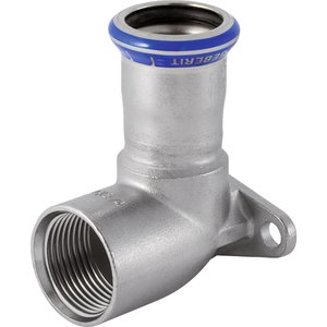 Podłączenie armatury Geberit Mapress Edelstahl 90 st. z gw.wewn. d22-Rp 1/2