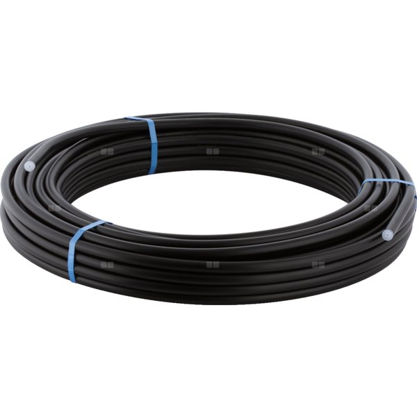 Rura PE-RT II/AL/PE-RT II GEBERIT Mepla 16 mm x 2.25 mm, izolacja kolor czarny - kręgi 100m wielowarstwowa gładka