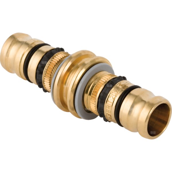 Złączka GEBERIT Mepla, mosiądz, 26 (końcówka wciskowa x końcówka wciskowa)