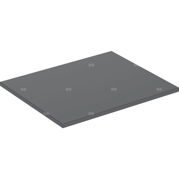 Półka Geberit iCon do elementu bocznego: B=24.6cm, Lava / Lakierowany matowy, T=20.2cm