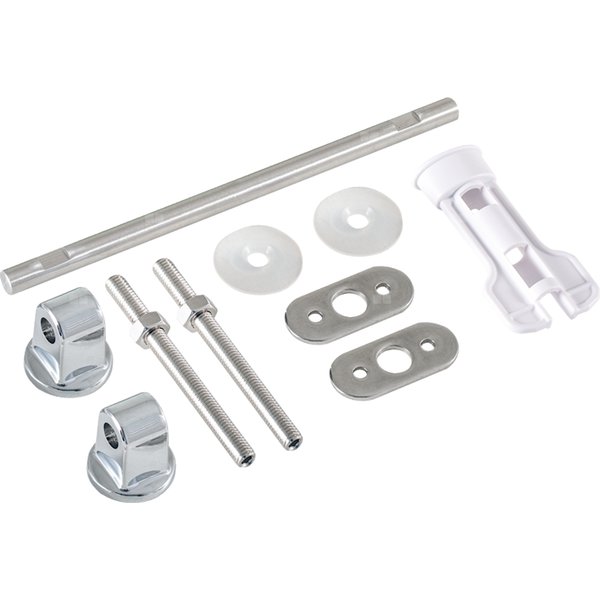 Zestaw zawiasów Geberit z wałkiem zawiasów, do siedziska, mocowanie od dołu