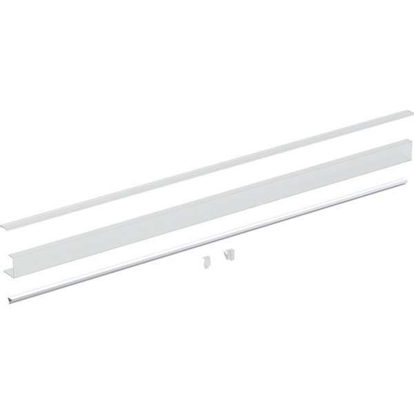 Zestaw listew oświetleniowych do oświetlenia lustra i sufitu, do szafki z lustrem Geberit ONE (od roku produkcji 2021): Szerokość znamionowa=105cm