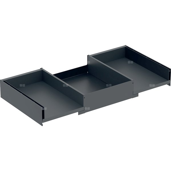 Szuflada górna Geberit iCon do dolnej szafki pod umywalkę, krótka: Szerokość umywalki=75cm