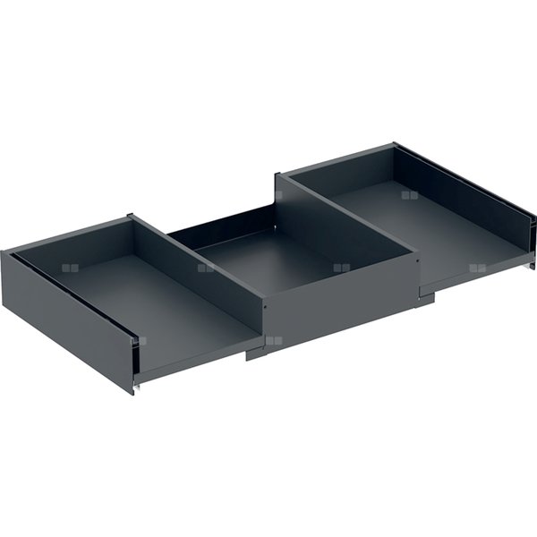 Szuflada górna Geberit do szafki pod umywalkę bez frontu szuflady: Szerokość umywalki=75cm