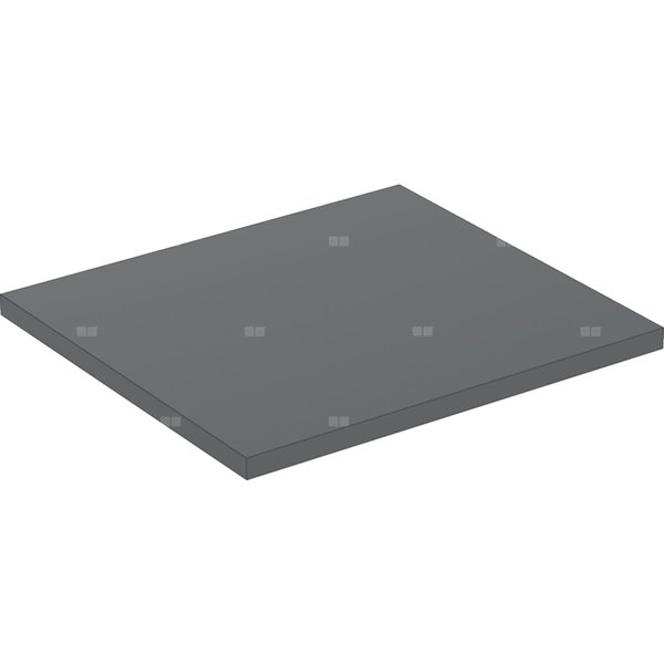 Płyta przykrywająca Geberit do szafki bocznej i średniej z jednymi drzwiami: Lava / Lakierowany matowy