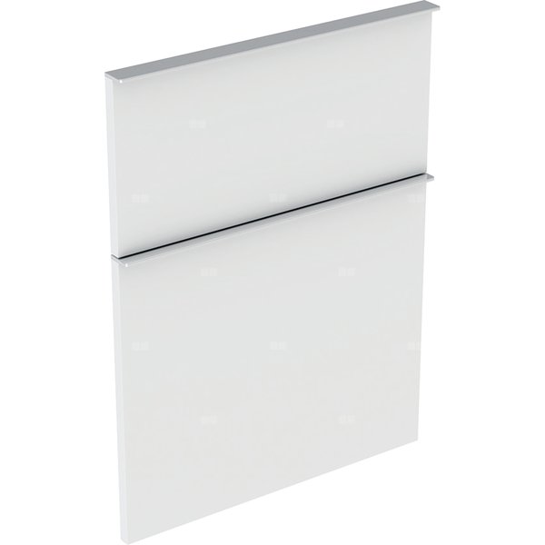 Zestaw frontów szuflad do szafki bocznej GEBERIT iCon, kol. biały szer.450 mm
