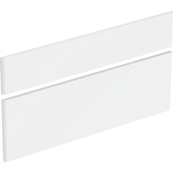 Fronty do szafki podwójnej GEBERIT TRAFFIC, kol. biały połysk szer.1200 mm