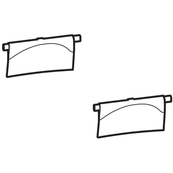 Zestaw pokrywy i osłony suszarki, do Geberit AquaClean Tuma: Biały-alpin