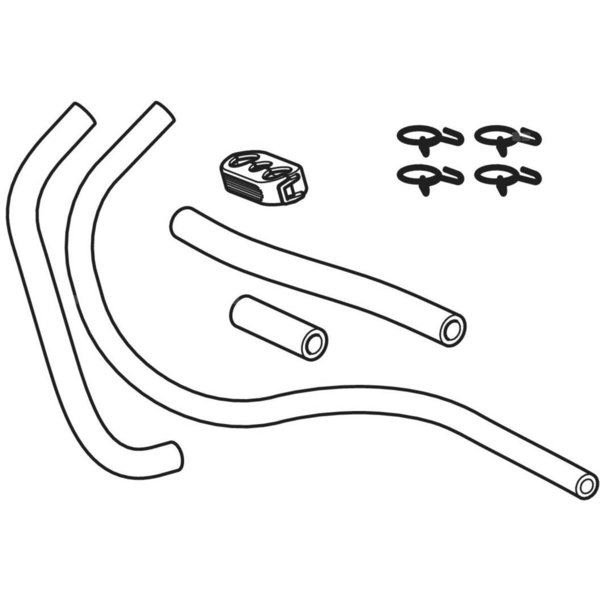 Zestaw wężyków do Geberit AquaClean Tuma