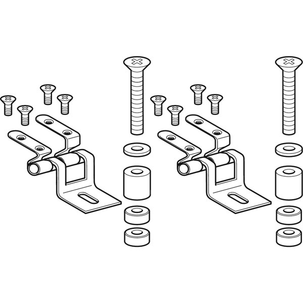Zestaw zawiasów Geberit Group do deski sedesowej Artis (2 szt.)