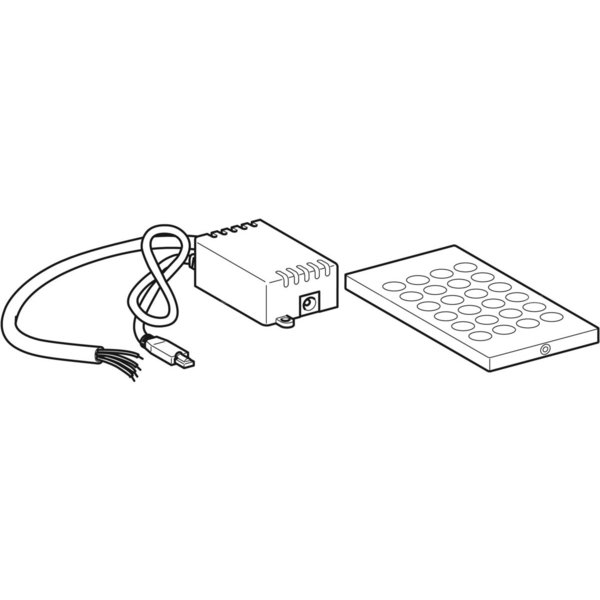 Jednostka sterująca LED do podświetlanego lustra Keramag Silk