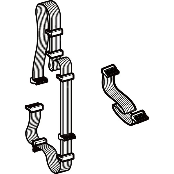 Zestaw 8-stykowego przewodu magistrali, do Geberit AquaClean Mera (2 szt.)