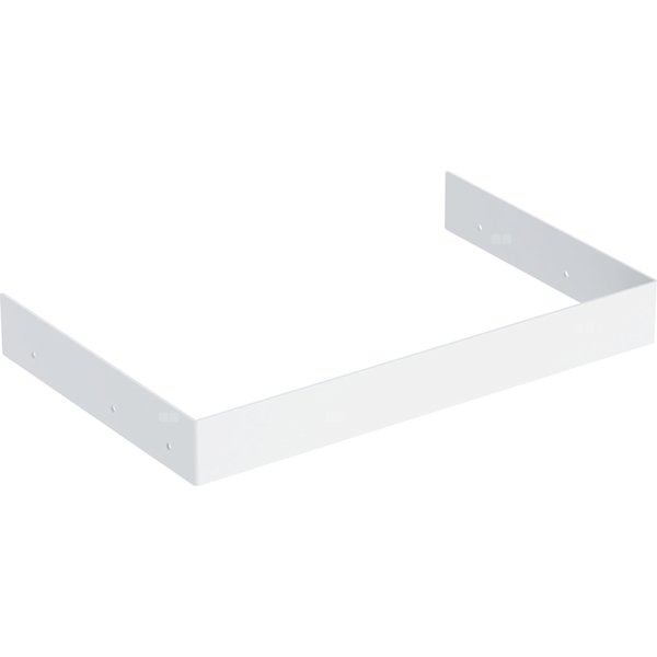Listwa dystansowa Geberit do dolnej szafki pod umywalkę kompaktową: Biały, Szerokość umywalki=40cm