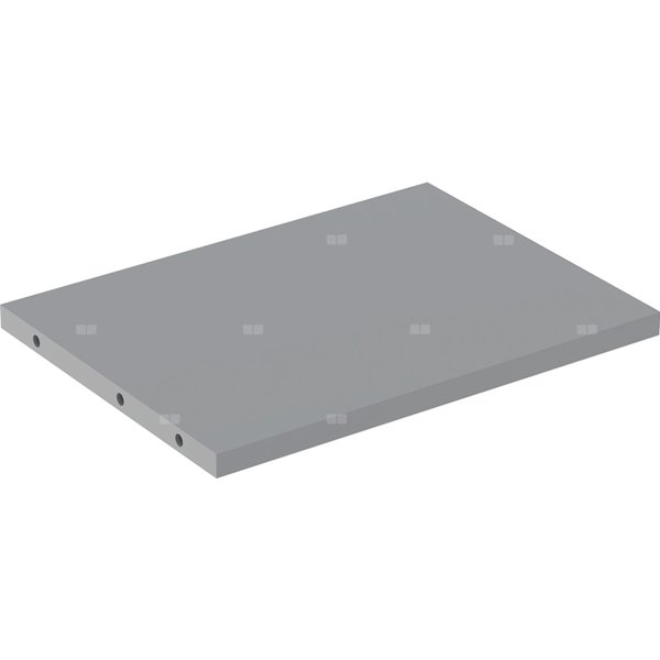 Półka Geberit iCon do wysokiej szafki: B=36cm, Szary