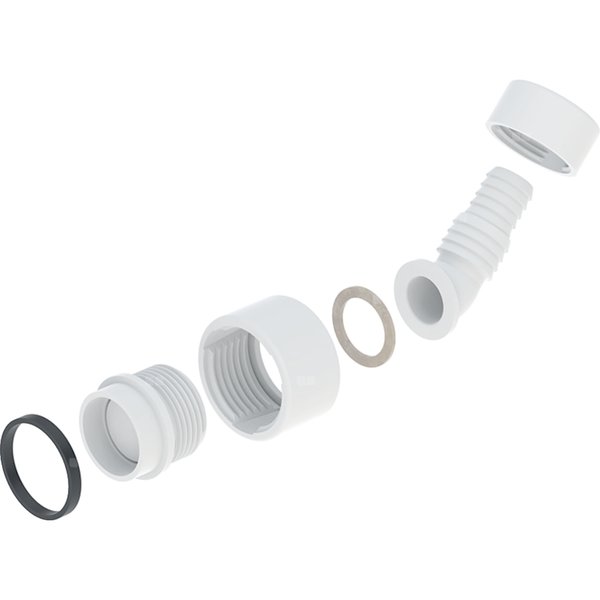 Łącznik kątowy wężyka Geberit do odpływu zlewowego