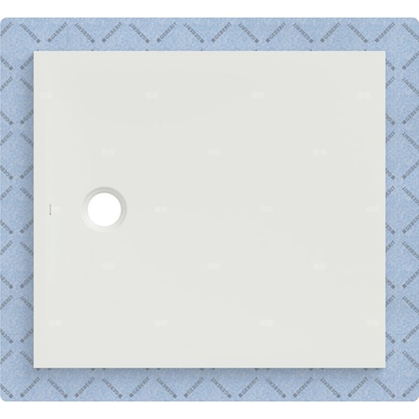 Brodzik Geberit CleanFloor30 z włókniną uszczelniającą, biały: 100x90cm,