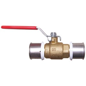 Zawór kulowy z dźwignią i przyłączem zaprasowywanym 15-20x2,0