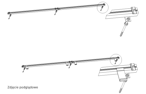 Uchwyt KS2600-4-H500.U106