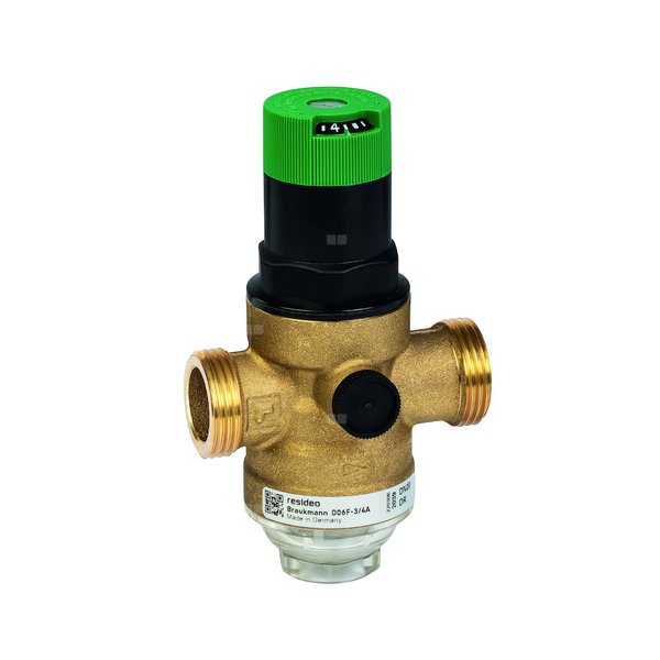 Regulator ciśnienia bez przyłączy, 1 1/2", wersja bezołowiowa