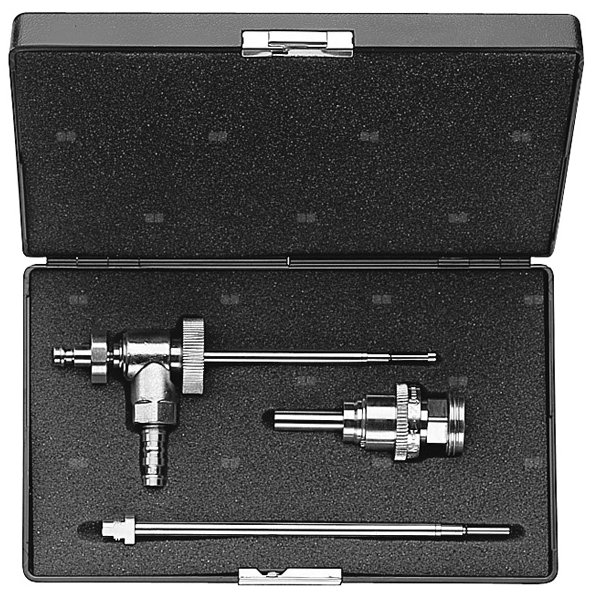 Zestaw pomiarowy do zaworów Kombi Plus Czerwony