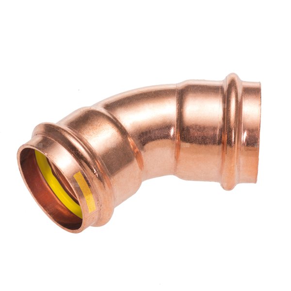 Łuk dwukielichowy 45' IBP PG 5041 do gazu, 12 mm (ML)
