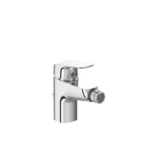 Bateria bidetowa 47x151x135 mm, wylewka 114 mm 12.5 l/min (3 bary), z korkiem - OKYRIS