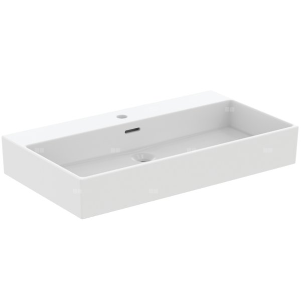 EXTRA UMYWALKA 80 CM SILK WHITE